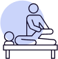 Icone de massagem